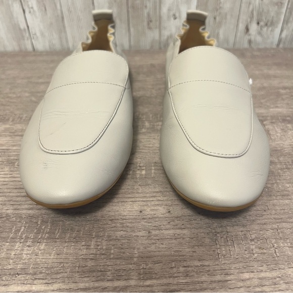 Everlane Day Loafer Off-White Leather 8.5 - Picture 2 of 10